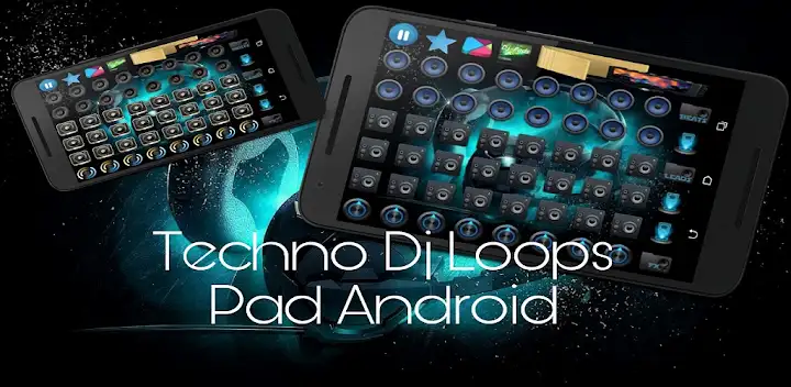 Techno Music Beat Maker — Android app banner