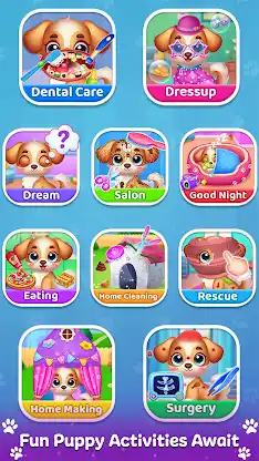 Cute Puppy Daycare Salon screenshot 1