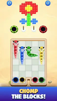 Pixel Snake Run screenshot 1