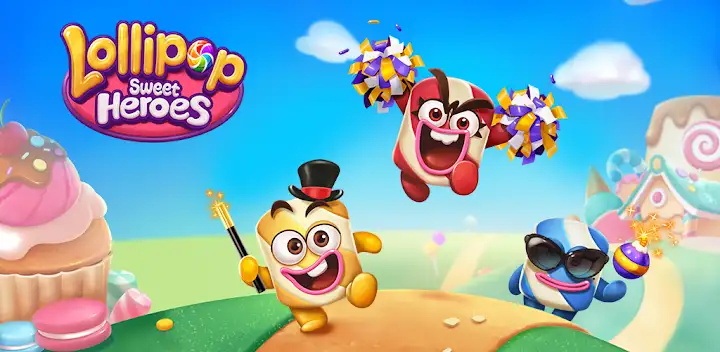 Lollipop 3: Match 3 Puzzles — Android game banner