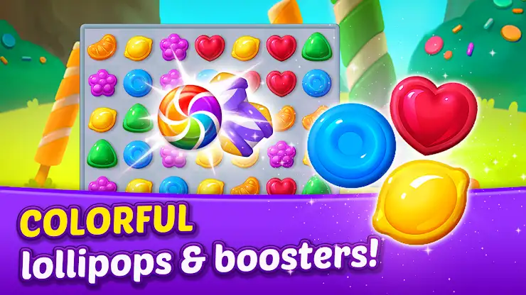 Lollipop 3: Match 3 Puzzles screenshot 4