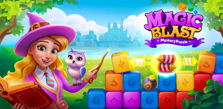 Magic Blast: Mystery Puzzle — Android game banner