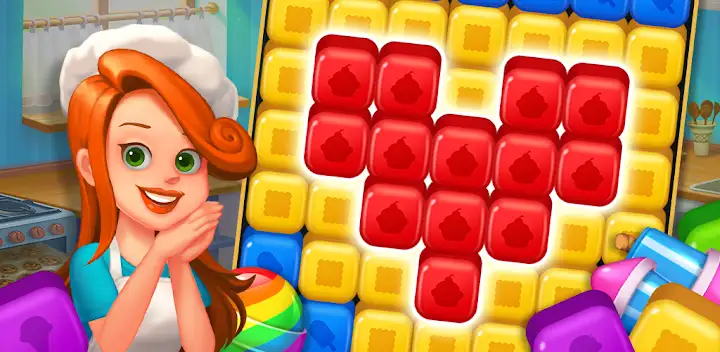 Sweet Cube Blast — Android game banner