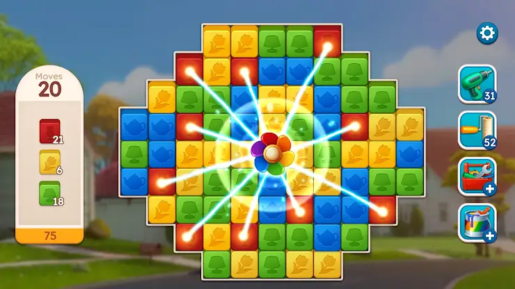 Sweet Home : Design & Blast screenshot 5