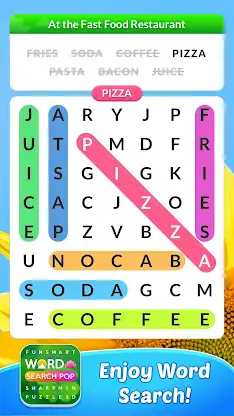 Word Search Pop: Brain Games screenshot 1