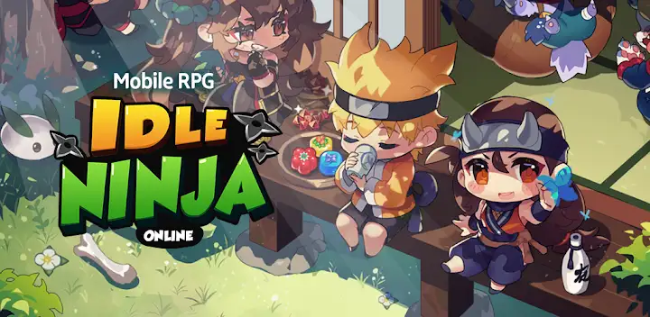 Idle Ninja Online: NINJA AFK — Android game banner
