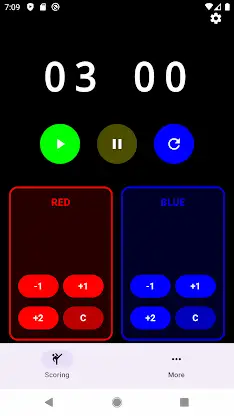 Taekwondo Scorer screenshot 1