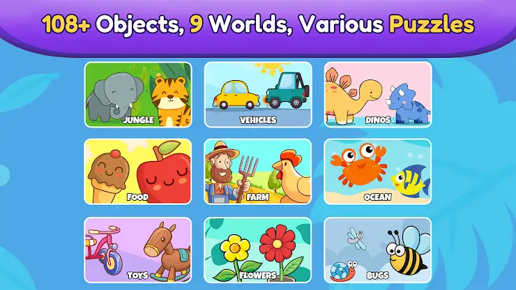 Baby Puzzle Games for Toddlers screenshot 5