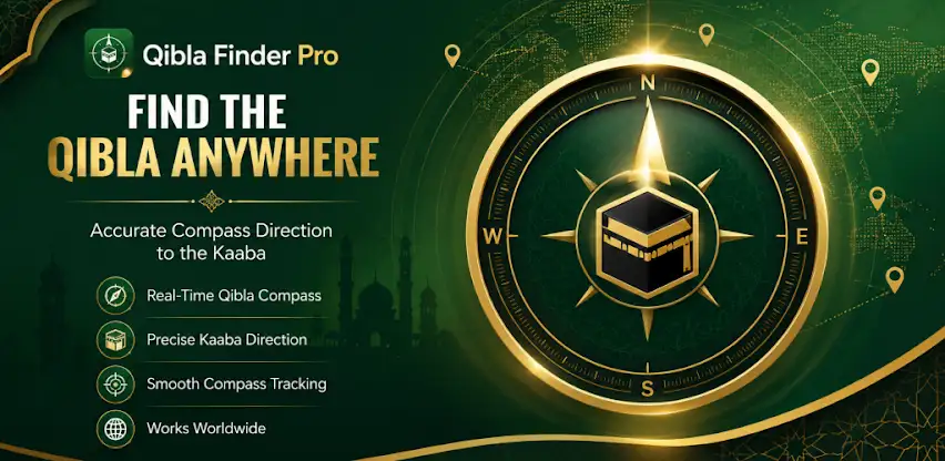 Qibla Finder Pro: Kaaba Finder screenshot 2