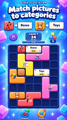 Block Association: Puzzle Jam screenshot 1