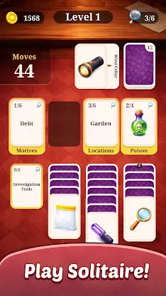 Detective Solitaire screenshot 1