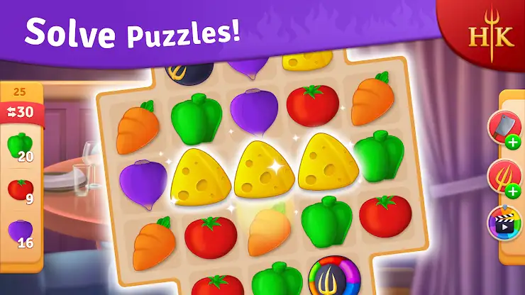Hell's Kitchen: Match & Design screenshot 3