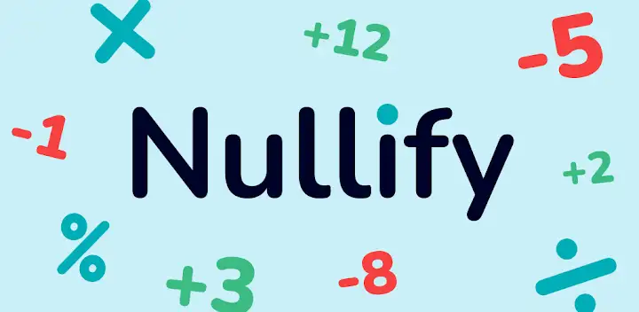 Nullify - Merge Math — Android game banner