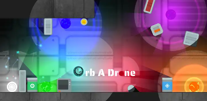 OrbaDrone - Robot Escape — Android game banner