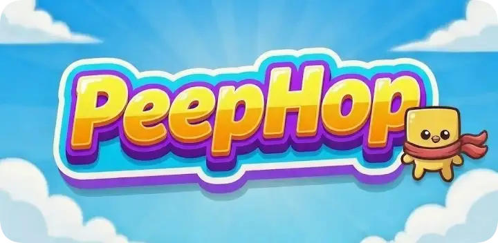 PeepHop — Android game banner