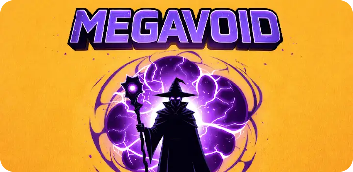 MEGAVOID: Roguelike — Android game banner