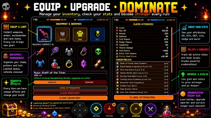 Pocket Dungeon Online: RPG screenshot 3