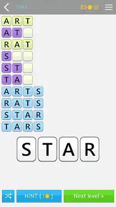 AnagramApp. Word anagrams screenshot 1