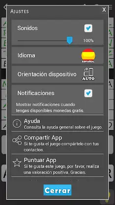 Crosswords Spanish crucigramas screenshot 7