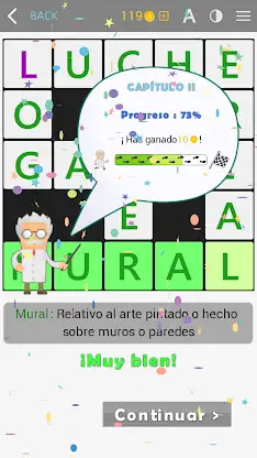 Crosswords Spanish crucigramas screenshot 8