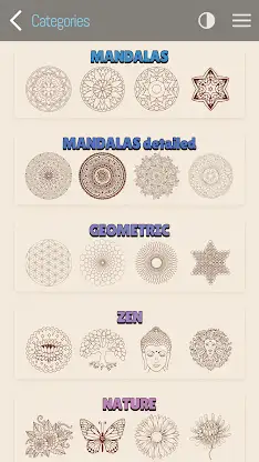 Coloring Mandalas screenshot 4