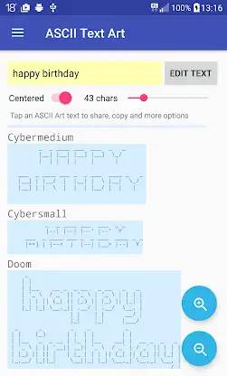 ASCII Text Art screenshot 4