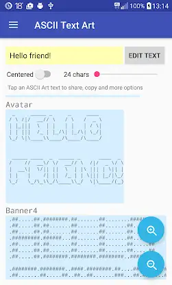 ASCII Text Art screenshot 1