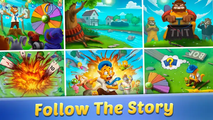 Solitaire: Forest Rescue screenshot 6