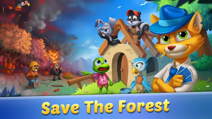 Solitaire: Forest Rescue screenshot 8