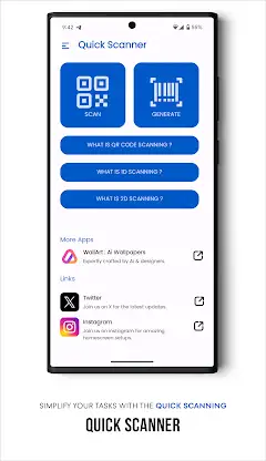 QR-Barcode Scanner & Generator screenshot 2