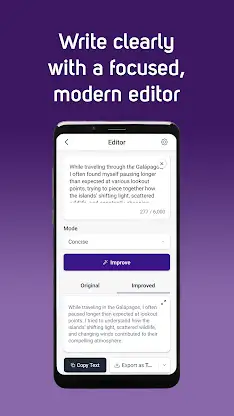 Quillific: AI Writing Tool screenshot 2