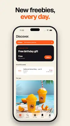 Freebird: Birthday Freebies screenshot 2