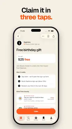 Freebird: Birthday Freebies screenshot 4