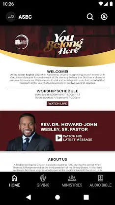Alfred Street Baptist Church screenshot 1