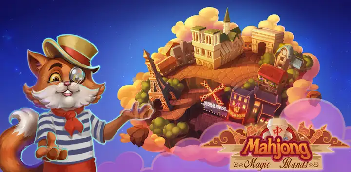 Mahjong Magic Islands No WiFi — Android game banner