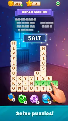 Word Scramble - Family Tales screenshot 1