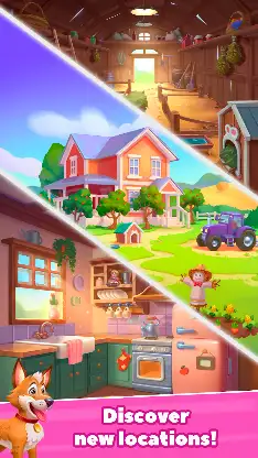Tile Farm Story: Matching Game screenshot 2