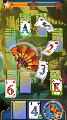 Tri Peaks Offline Solitaire screenshot 2