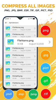 Zip RAR - File Compressor screenshot 5