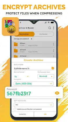 Zip RAR - File Compressor screenshot 7