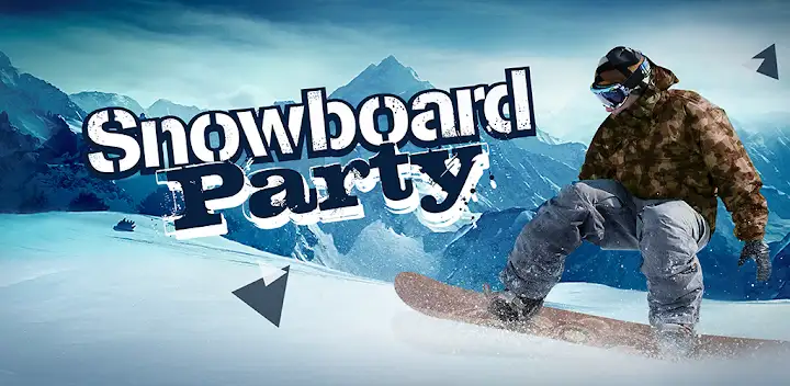 Snowboard Party Pro — Android game banner