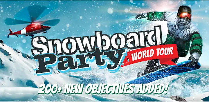 Snowboard Party: World Tour — Android game banner