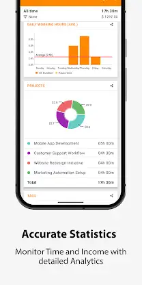 Timesheet - Work Time Tracker screenshot 4