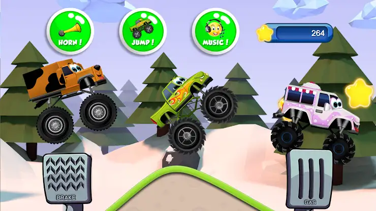 Monster Trucks Game for Kids 2 screenshot 6