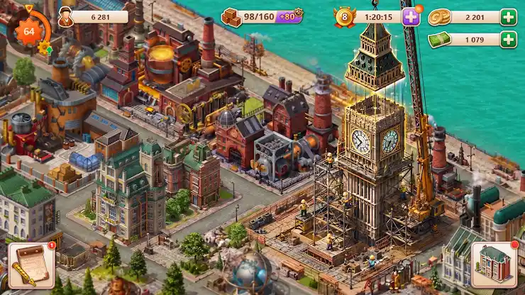 Steam City: Town building Sim screenshot 1