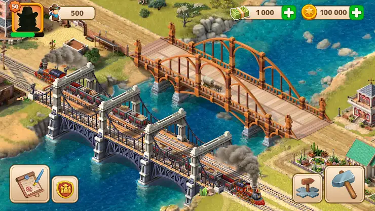 Wild West City: Building Sim screenshot 4