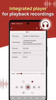 voice recorder - pro recorder screenshot 6