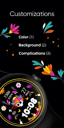 Día de Muertos - Wear Os screenshot 3
