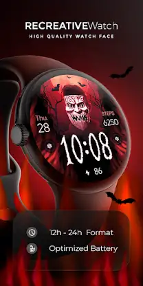Evil Halloween - Wear OS screenshot 2