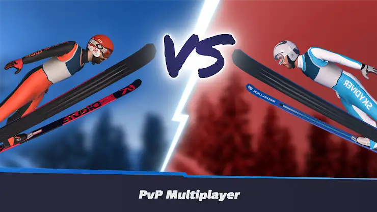 Ski Jumping Clash screenshot 1